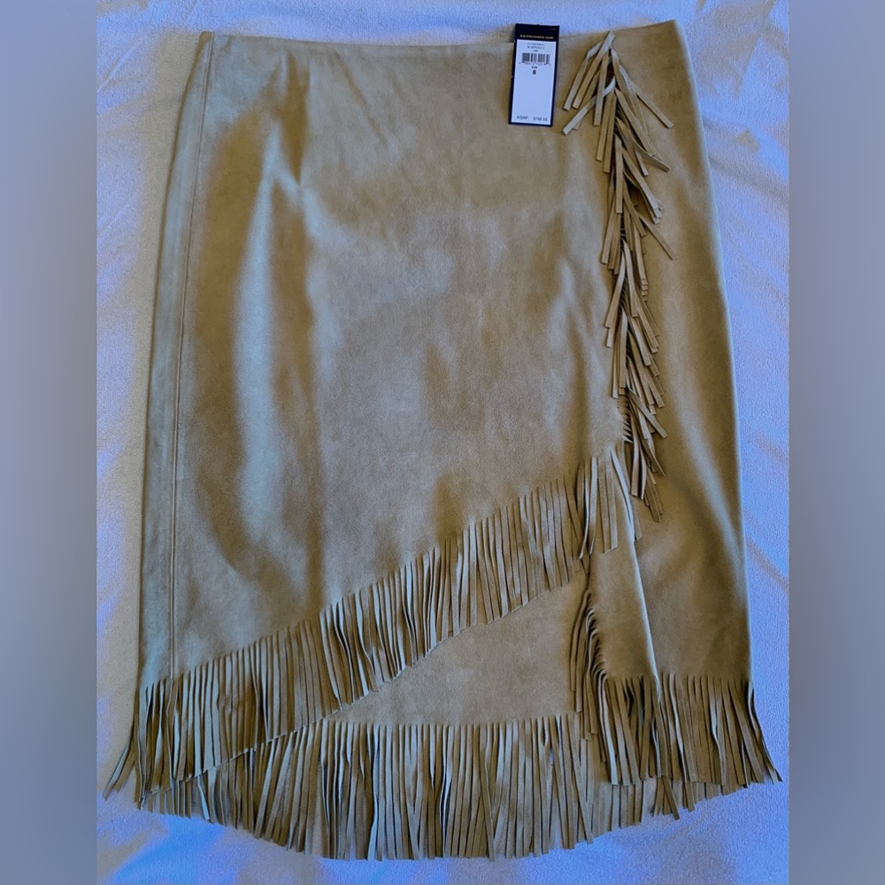 Ralph Lauren Suede Skirt